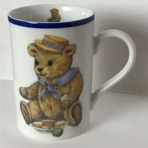 Teddy Bear German Konitz Bonjour Porcelain Coffee Mug